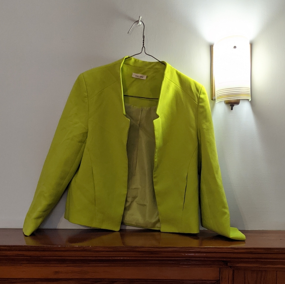 Lime Green Blazer